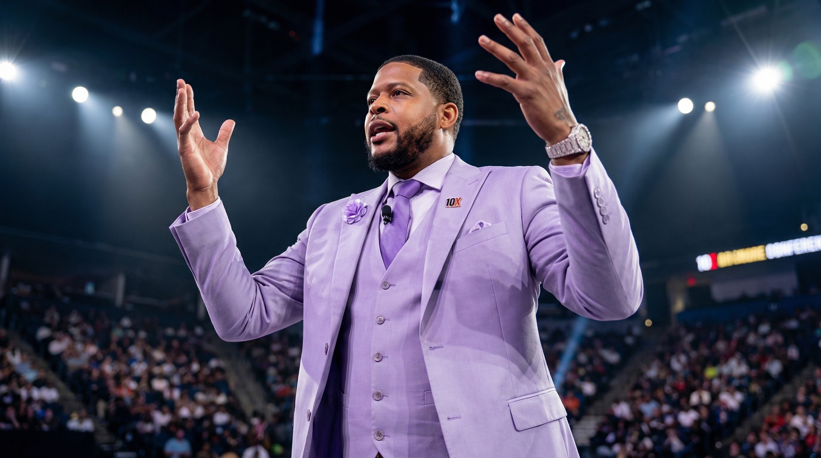 Rick Jefferson speaking at event